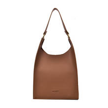 Bolsa de mão feminina casual de couro pu, bolsa de mão de ombro hobo bolsa de mão feminina 2024 - compre barato