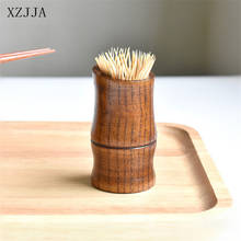 XZJJA 7,5*4 см Натуральная Драгоценная древесина, аксессуары для украшения дома и кухни, контейнер-держатель для зубьев цилиндра 2024 - купить недорого