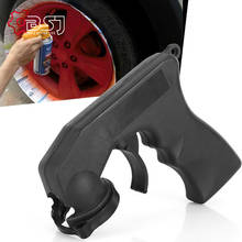 Spray Adaptor Paint Care Aerosol Spray Gun Handle with Full Grip Trigger Locking Collar Car Maintenance 2024 - buy cheap