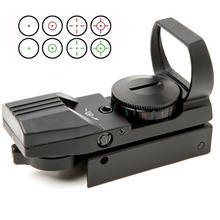 Riflescope holográfico red dot sight 4 retículo tactical scope colimador visão óptica caça airsoft óptica 11mm ou 20mm ferroviário 2024 - compre barato