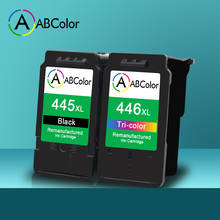 A ABCOLOR 445XL 446XL Ink Cartridges Compatible for Canon PG445 CL446 Ink Cartridge Pixma iP2840 MG2440 MG2540 MG2940 MX494 2024 - buy cheap