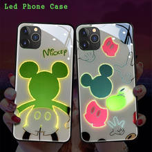 DISNEY Mickey silicone case for iPhone 11 Pro X Xs Max iPhone 12 12mini 12Pro 12Promax Official Liquid Silicon 360 Full Cover 2024 - buy cheap