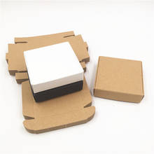 100pcs/Lot Black White Brown Kraft Paper Boxes For Valentine's Day Red Rose Petal Package Gift Container Storage Boxes Wholesale 2024 - buy cheap