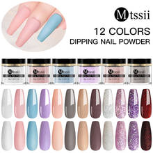 Mtssii Bright Sweet Color Powder Set Pure French Dipping Nail Glitter Without Lamp Cure Dip Nail Powder Manicure Art Design 2024 - buy cheap