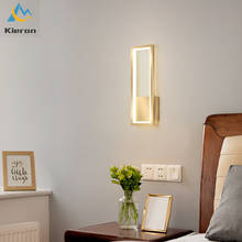 Lámpara de pared Led de acrílico para sala de estar, luces de pared decorativas para dormitorio, pasillo y mesita de noche, estilo nórdico moderno y Simple 2024 - compra barato