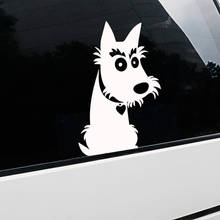 Adesivos automotivos de cachorro, adesivos para no carro, espelho retrovisor, decalque, janela, amortecedor, à prova d'água, acessórios remotos, diy 2024 - compre barato