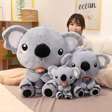 Cute Cartoon Koala Plush Toys Soft Stuffed Kawaii Koala Doll Children Soothing Birthday Holiday Gift 2024 - buy cheap