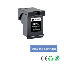 BK-cartucho de tinta 60XL para impresora, Compatible con hp 60 xl, hp60, F2480, F2420, F4480, F4580, F4280, D2660, D2530, D2560, PhotoSmart C4680 2024 - compra barato