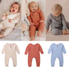 Baby Romper Infant Baby Boys Girls Clothes Autumn  Long Sleeve Romper Jumpsuit Outfit 2024 - buy cheap