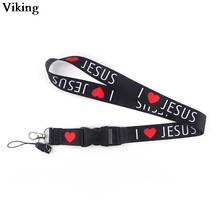 God Bless You Lanyards I Love Jesus Print Lanyard For Keys Phone Keys Cool ID Badge Holder Neck Strap Hang Rope Lanyards G0610 2024 - buy cheap