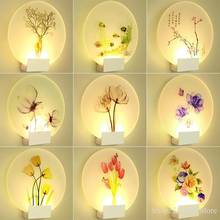 Lámpara de pared acrílica china, luces de pared para dormitorio, sala de estar, Hotel, decorativo, iluminación creativa para el hogar 2024 - compra barato