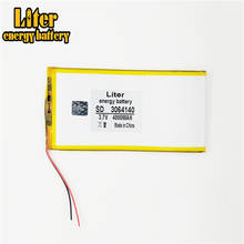 3.7V lithium polymer battery 3064140 4000MAH mobile power Tablet PC DIY 2024 - buy cheap