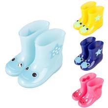 Classic Children Shoes PVC Rubber Girls Boys Waterproof Rain Boots Kids Baby Cartoon Shoes Children\\\'s Water Shoes 2024 - buy cheap