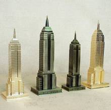 The World Famous Landmark Metal Model Of The Empire State Building Model Alloy steel Home Decoration 2024 - buy cheap