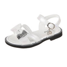 Children'S Shoes Bow Girls Sandals 2020 New Summer Students Big Kids Little Girl Princess Sandals 3 4 5 6 7 8 9 10 11 12 Years 2024 - buy cheap
