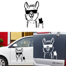 Creative Animal Cartoon Donkey Stickers Car Vinyl Sticker Auto Laptop Car Door And Stickers Hood 2024 - buy cheap