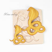 3D Snake Shape Silicone Molds For Baking DIY Kitchen Pastry Cake Fondant Resin Mould Dessert Chocolate Lace Decoration FM1028 2024 - buy cheap