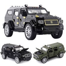 Carro de modelo de cavaleiro xv 1:28, carrinho de brinquedo colecionável suv com som diecast e leve para presente de natal 2024 - compre barato