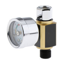 Mini regulador de pressão de ar, 1/4 ", 0-140psi/10bar, separador de água e óleo, armadilha 2024 - compre barato