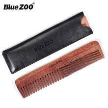 Blue ZOO Balsamo Durable Wide Grip Long Comb Hairdressing Beard Mustache Care Set Comb Hair and Beard COMB Grooming 2024 - buy cheap