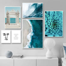 Modern Seascape Landscape Nature Scenery Picture Home Decor Nordic Canvas Painting Wall Art Nature Scenery Picture Posters and P 2024 - buy cheap