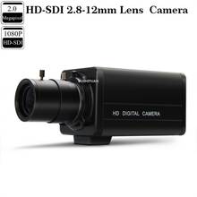 Cámara CCTV Industrial HD SDI, 2 megapíxeles, lente 1080P, 2,8-12mm, caja de vídeo de seguridad en vivo, SDI 2024 - compra barato