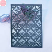 Grid Hollow Frame Metal Cutting Dies Scrapbooking Photo Album Card Making Craft Stencil Stamps and Slimline Dies New Embossing 2024 - buy cheap