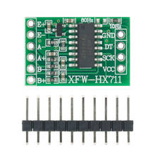 Sensor de pesaje I01 mini HX711, microcontrolador de Sensor de presión de doble canal, 24 bits, precisión a/d, 1 unidad 2024 - compra barato