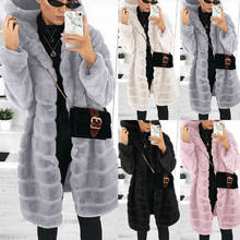 Fur Jackets Womens Faux-fur' Gilet Vest Long Sleeve Waistcoat Body Warmer Jacket Coat Outwear Casual Coat Solid Overcoat Jackets 2024 - buy cheap