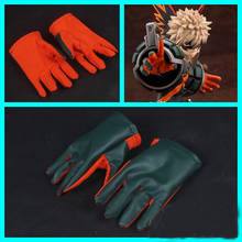 Meu herói academia bakugou katsuki cosplay luvas halloween traje acessórios adereços 2024 - compre barato