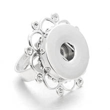 Винтажное эластичное кольцо для мужчин и женщин, 18 мм, с металлическими кнопками 2024 - купить недорого