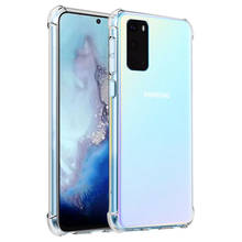 Case For Samsung Galaxy A51 A71 A81 A91 A01 A21 A31 A41 S20 Ultra Clear Shockproof TPU Case For Galaxy A50 A70 M30S Airbag Cover 2024 - buy cheap