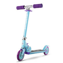 Детский скутер с 2 колесами PU, рама из алюминиевого сплава, костюм для детей 3-8 лет, складной детский скутер 2024 - купить недорого