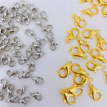 6*10mm 9*14mm Gold Plated Alloy Lobster Clasp Hooks For Diy Making Fashion Necklaces Bracelets Jewelry Findings Accessories 2024 - buy cheap