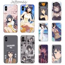 Mai Sakurajima  Phone Case For iphone 4 4s 5 5s 5c se 6 6s 7 8 plus x xs xr 11 pro max 2024 - buy cheap