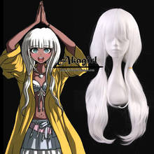 Angie yonaga anjii danganronpa v3 anime cosplay peruca resistente ao calor perucas para as mulheres longo cabelo sintético + peruca livre boné 2024 - compre barato