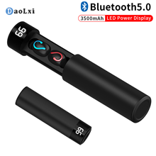 DaoLxi TWS беспроводные наушники стерео Bluetooth наушники с двойным микрофоном спортивные водонепроницаемые наушники с шумоподавлением игровая гарнитура 2024 - купить недорого