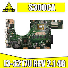 new motherboard S300CA For Asus S300CA VivoBook S300C Laptop motherboard S300CA mainboard I3-CPU REV2.1 4G RAM new motherboard 2024 - buy cheap