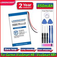 361-00088-00 Battery For Garmin VivoSmart HR / VivoSmart HR+ Approach X40 361-00088-00 Accumulator 3.7V  Batterie 2-wire+tools 2024 - buy cheap