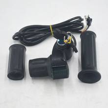 12V-96V e-bike Electric Bike Throttle Grip Handle Battery LCD Display Indicator/Lock Key Knock Half Twist Throttle 2024 - buy cheap