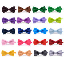 Gravatas masculinas clássicas borboletas de cor sólida misturadas, laços para festa de casamento, gravatas borboletas para homens ld8006 2024 - compre barato