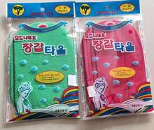 Free shipping 5 pcs/lot italy towel korea glove viscose scrub mitt body scrub glove kessa mitt exfoliating tan glove (normal) 2024 - buy cheap