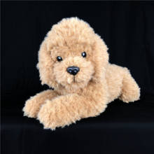 new cute simulation Teddy dog plush lovely lying dog doll gift about 38cm 2024 - buy cheap