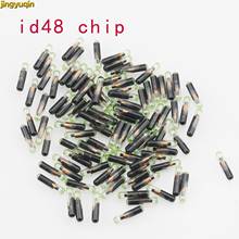 Jingyuqin 10pcs ID48 T6 Crypto Transponder Chip Chave Do Carro Desbloqueado Para VW Polo Golf Para Audi Para Seat Ibiza para Skoda Para Porsche 2024 - compre barato