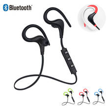 Bluetooth wireless earphone stereo ear-hook sports noise reduction earphones with microphone headset for xiaomi iPhone Samsung 2024 - buy cheap
