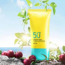 Protector solar para el cuidado de la piel, loción hidratante con aislamiento Anti-UV, protector solar Facial SPF50, TSLM1, 30ml 2024 - compra barato