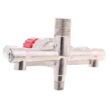 Double Outlet Tube Alloy Air Compressor Switch Pressure Regulator Valve Fitting  Dropshipping 2024 - buy cheap