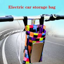 Ciclismo saco de armazenamento dianteiro à prova dwaterproof água crianças bicicleta cesta do telefone móvel sacos de armazenamento copo água para a motocicleta sacos de veículo elétrico 2024 - compre barato