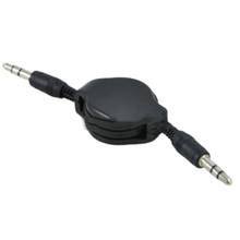 Cable retráctil de 3,5mm para coche, conector macho a Aux, estéreo, para iPod, MP3, K3NB 2024 - compra barato