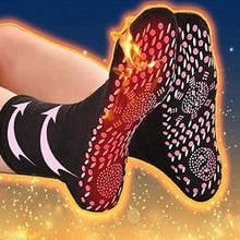 Самонагревающиеся Носки Для Здоровья Турмалин магнитная терапия удобный и дышащий массажер для ног теплая нога 2024 - купить недорого